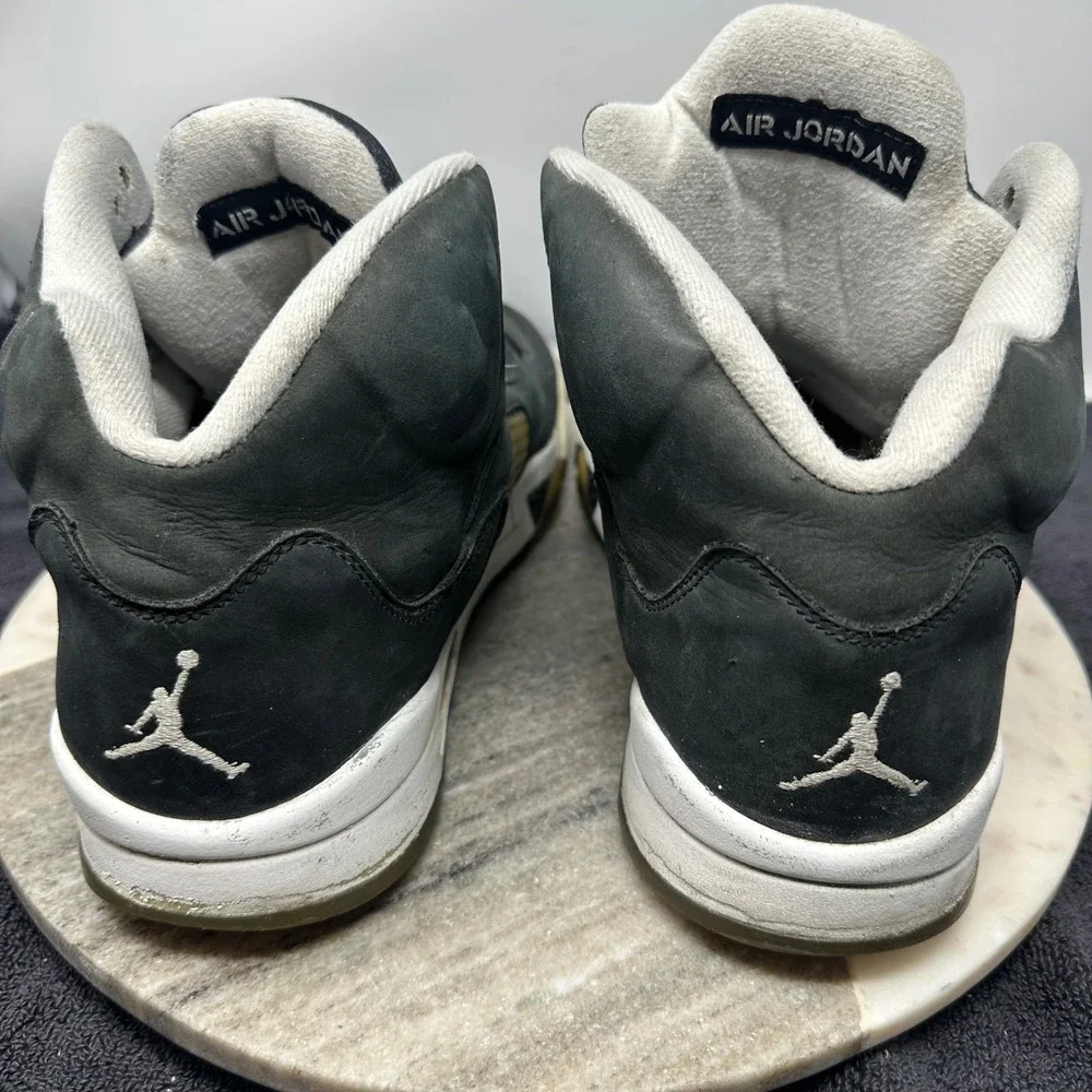 Jordan 5 Retro Anthracite Mens 12 Basketball Shoes Gray CT4838-011 Streetwear